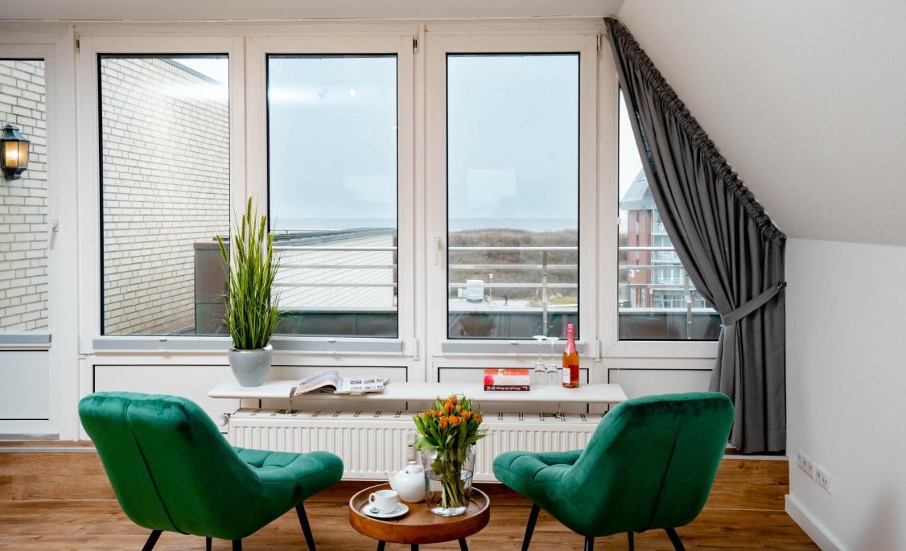 Penthouse Mit Meerblick Westerland Exterior foto